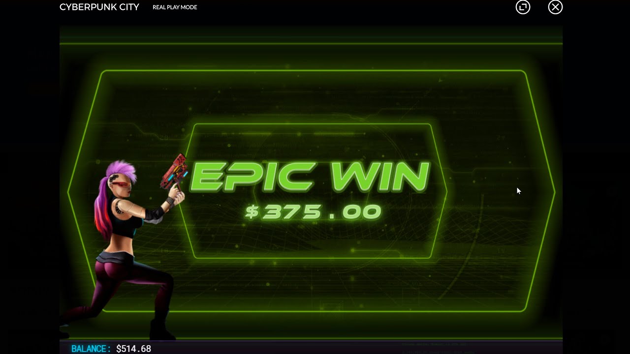 Slots.Lv Cyberpunk City Epic Spins