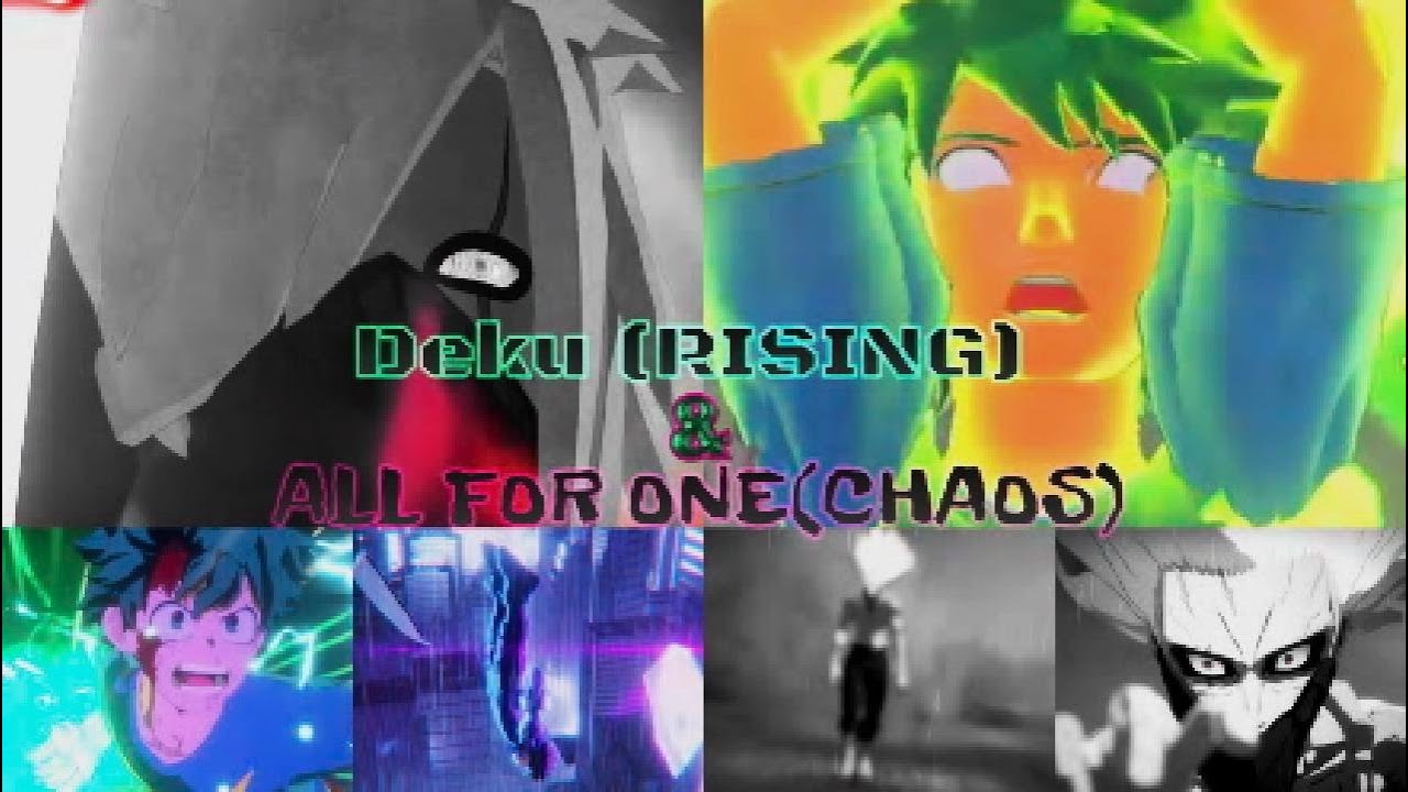Deku (RISING) & All For One (Chaos)  in Naruto