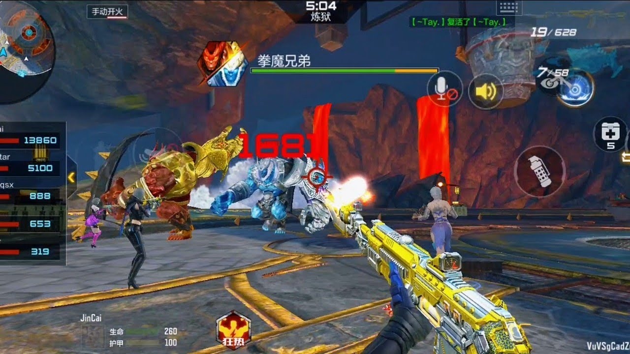 CFM |  CF MOBILE | AN94 Galaxy Noble Gold World Boss Demon Brothers cày mảnh lục đôi
