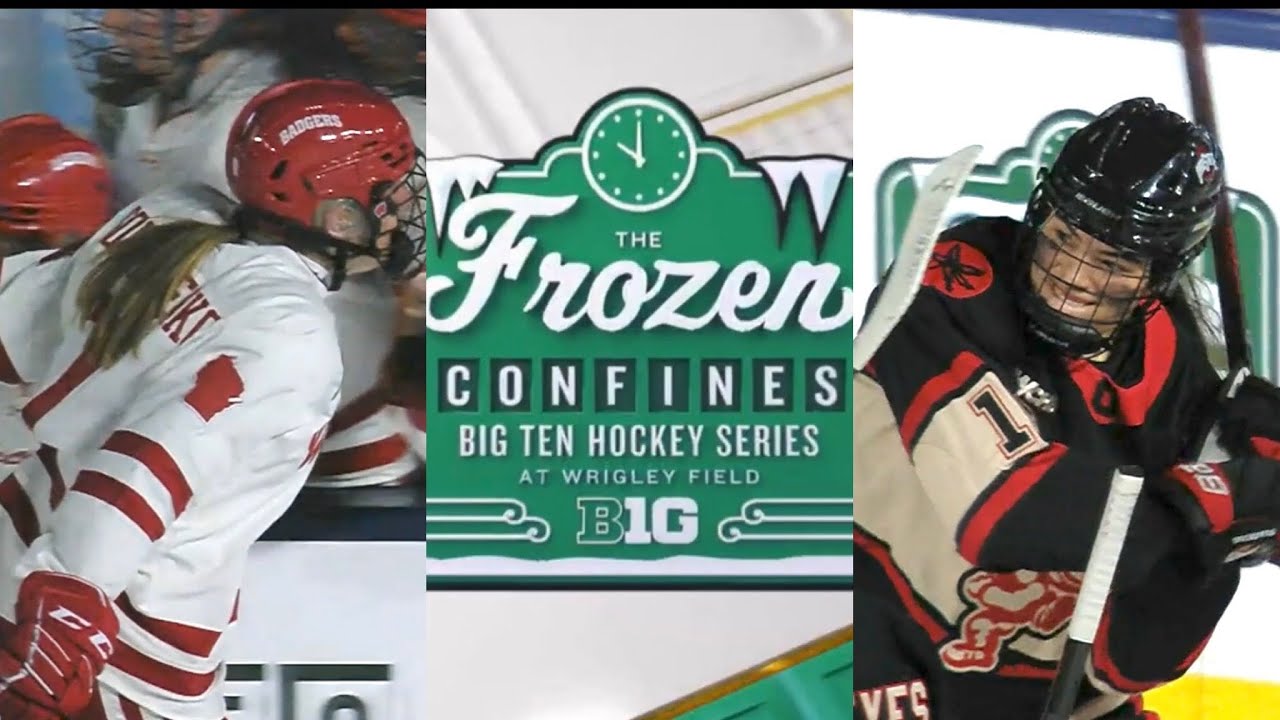 (2)OHIO STATE VS (1)WISCONSIN WOMEN'S FROZEN CONFINES WRIGLEY FIELD FULL HIGHLIGHTS JAN 4/25