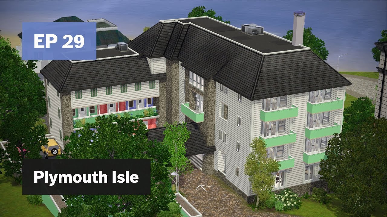 Hotel • Plymouth Isle EP 29 • The Sims 3 Create a World
