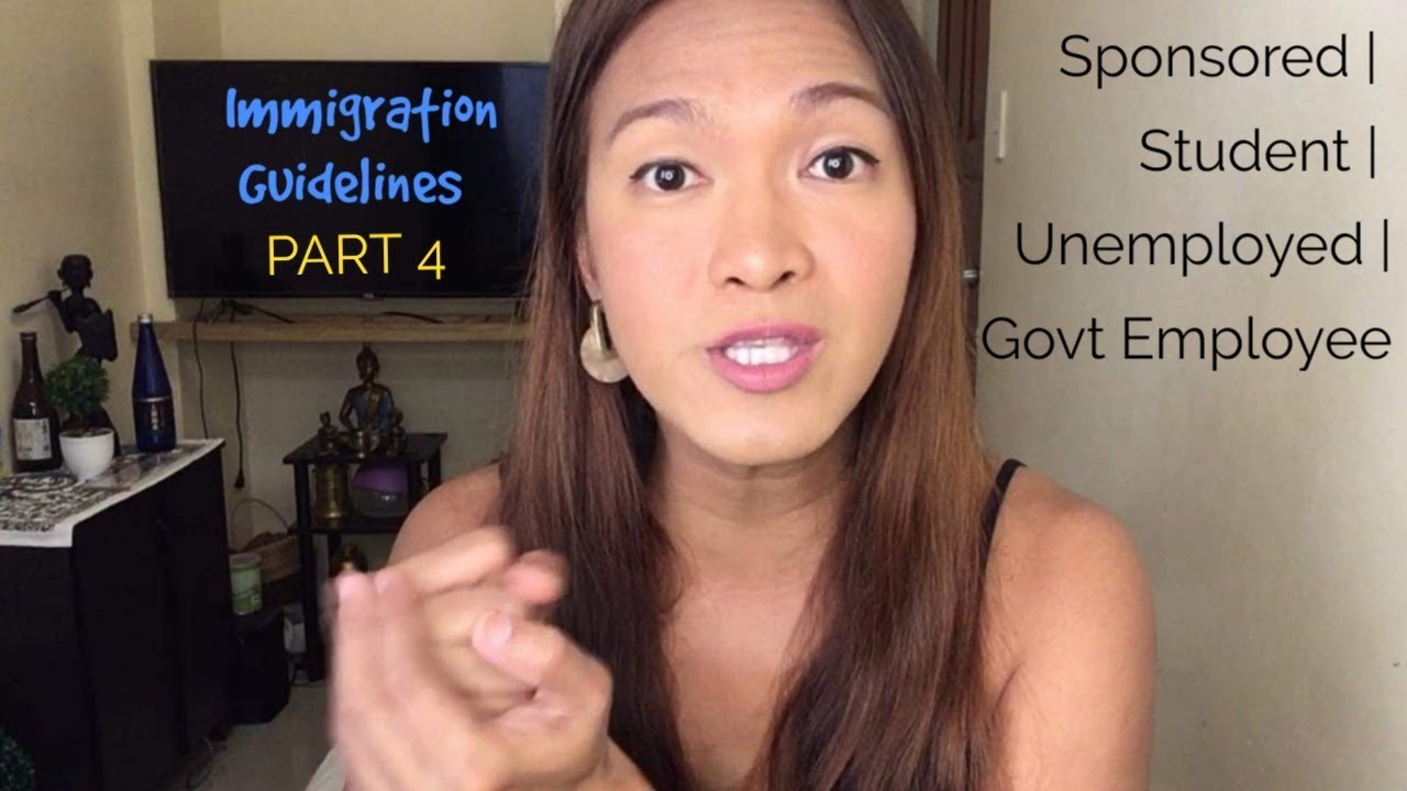 PH Immigration Guidelines for Unemployed and Sponsored Travel