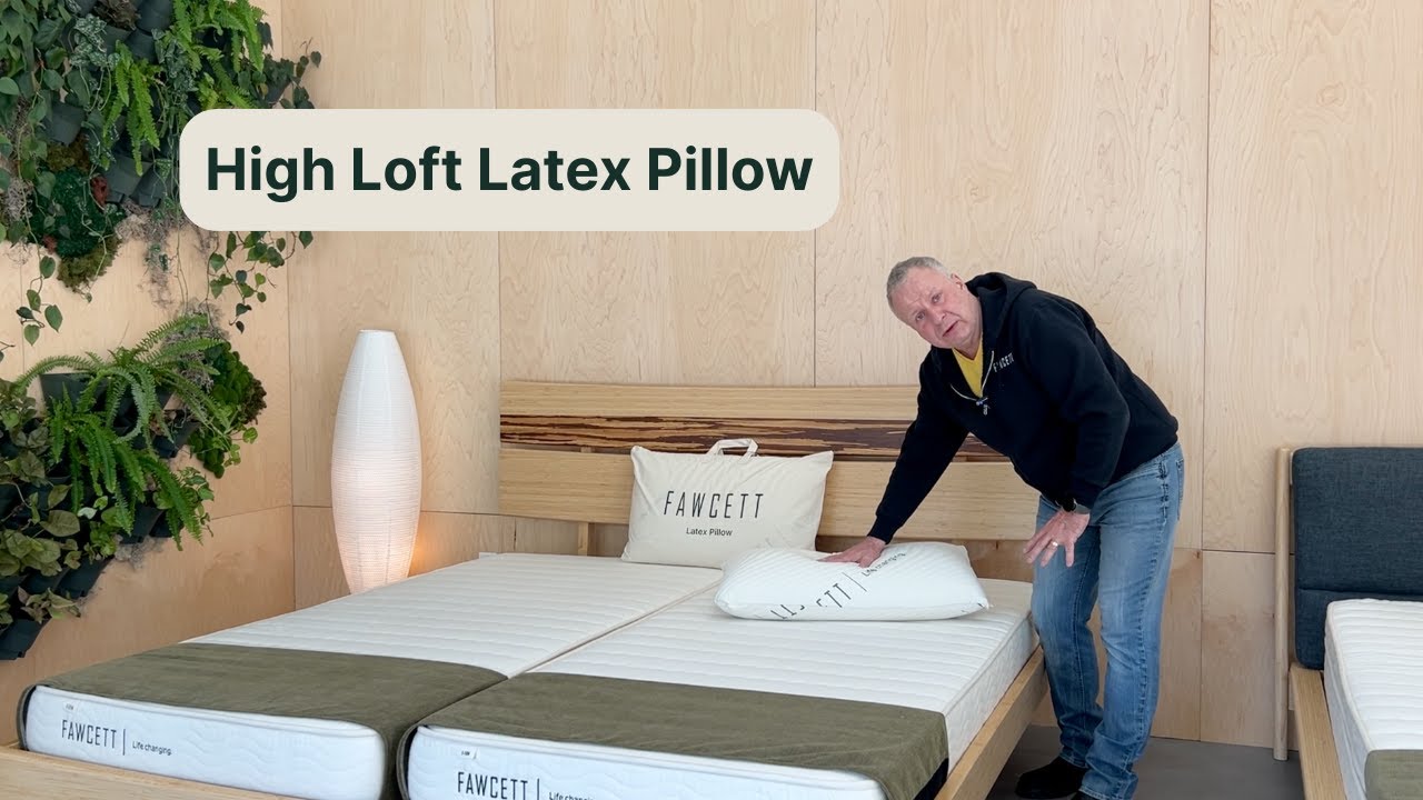 Fawcett High Loft Latex Pillow