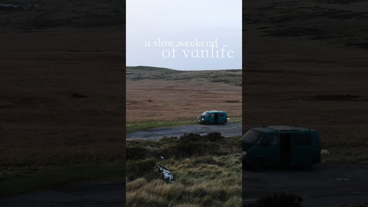 A slow weekend of Vanlife ✨ #vanlife #slowliving #shorts #autumnvlog