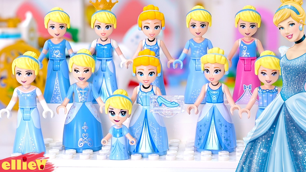 Which Cinderella is the best? My complete Cinderella minidoll Lego collection
