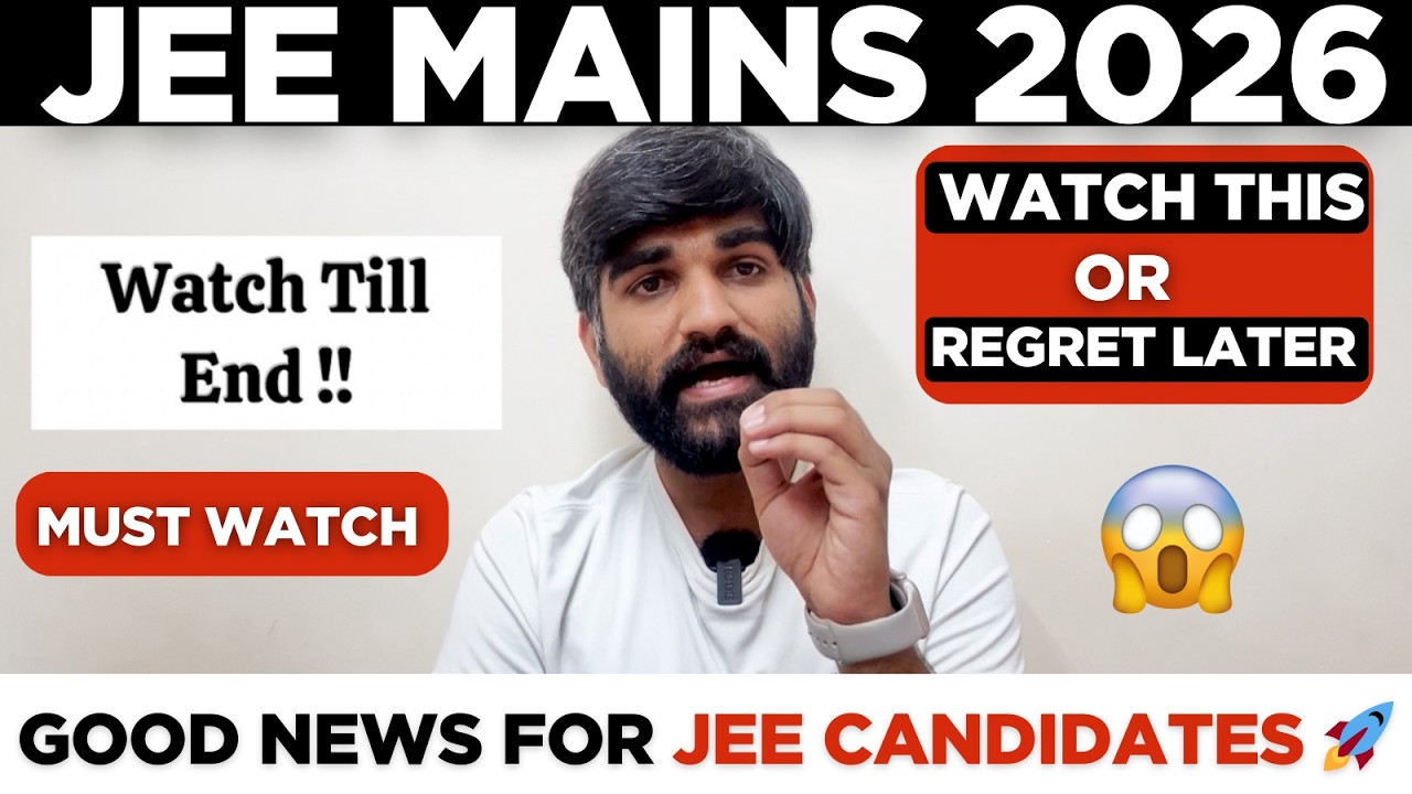 Good News🤯🔥 JEE Mains 2026 Candidates Must Watch✅ | Mirai School of Technology Review 2026 #jee2026