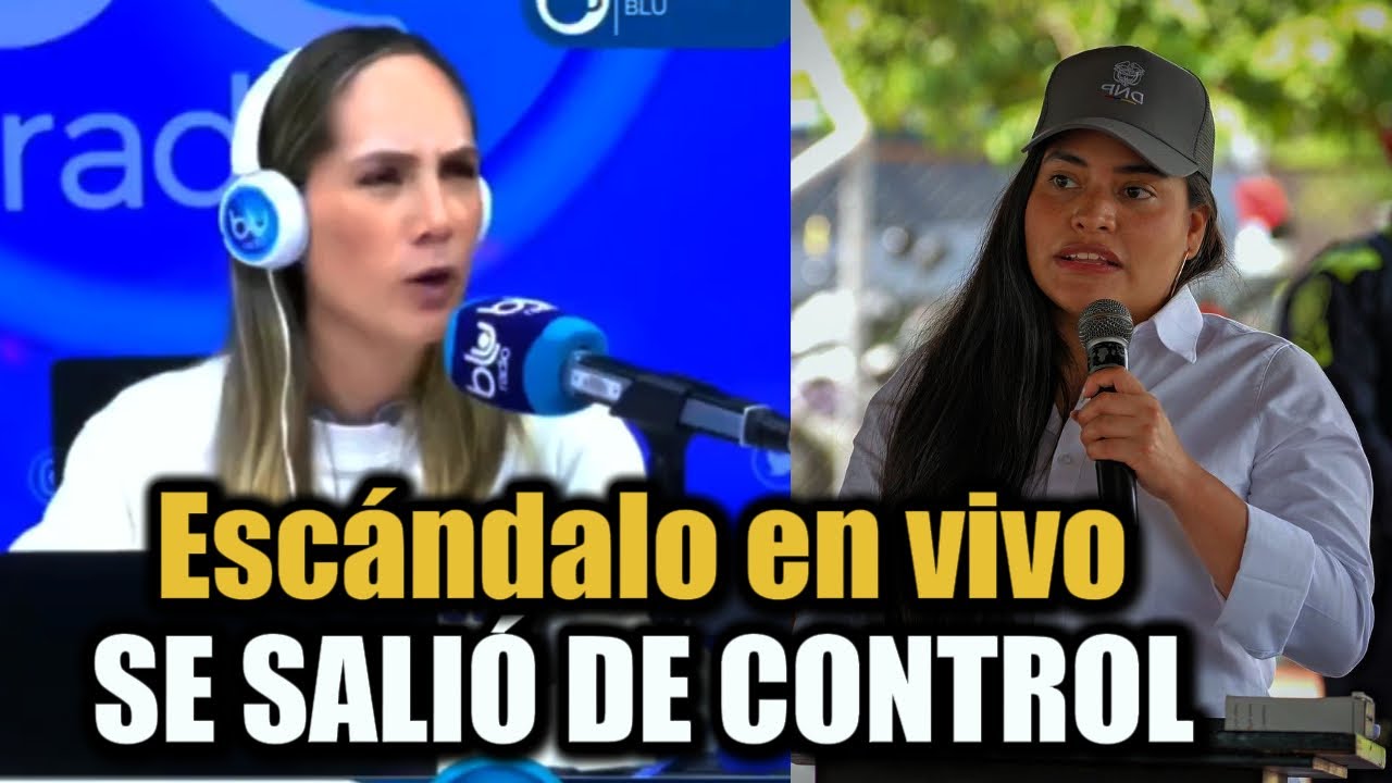 🛑La Irrespetuosa y  Periodista Camila Zuluaga: Un Escándalo de Agresividad en Vivo 👇