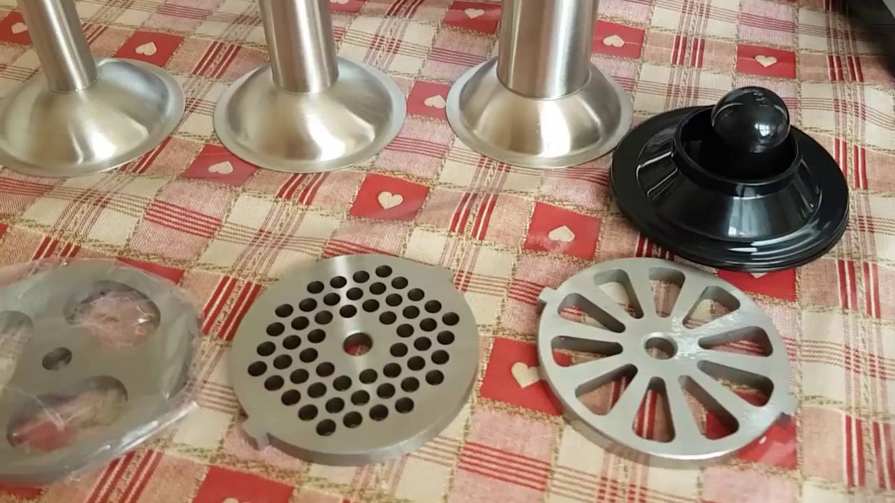 Luvele Ultimate meat grinder mincer sausage filler unbox test