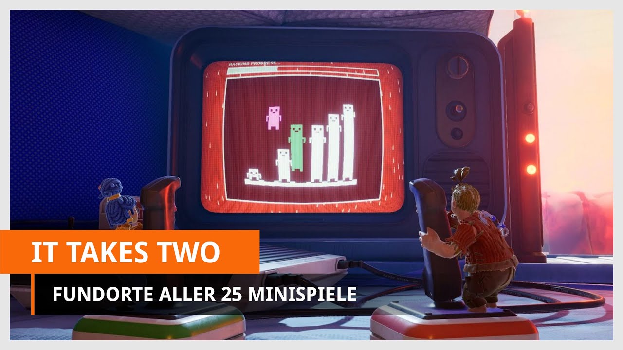 It Takes Two: Alle 25 Minispiele - Fundorte der Minigames