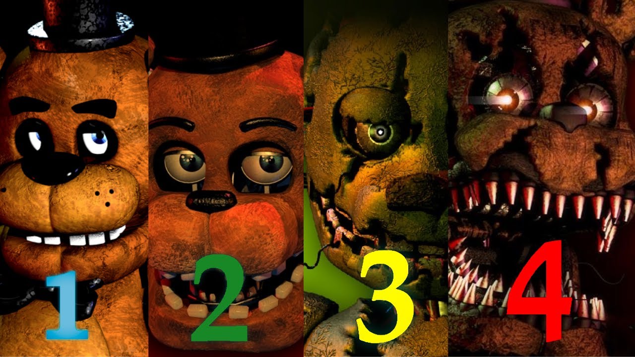 Playing EVERY FNAF GAME (that I own)
