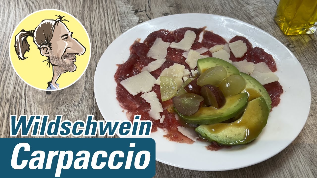 CARPACCIO vom Wildschwein | Profi Derek