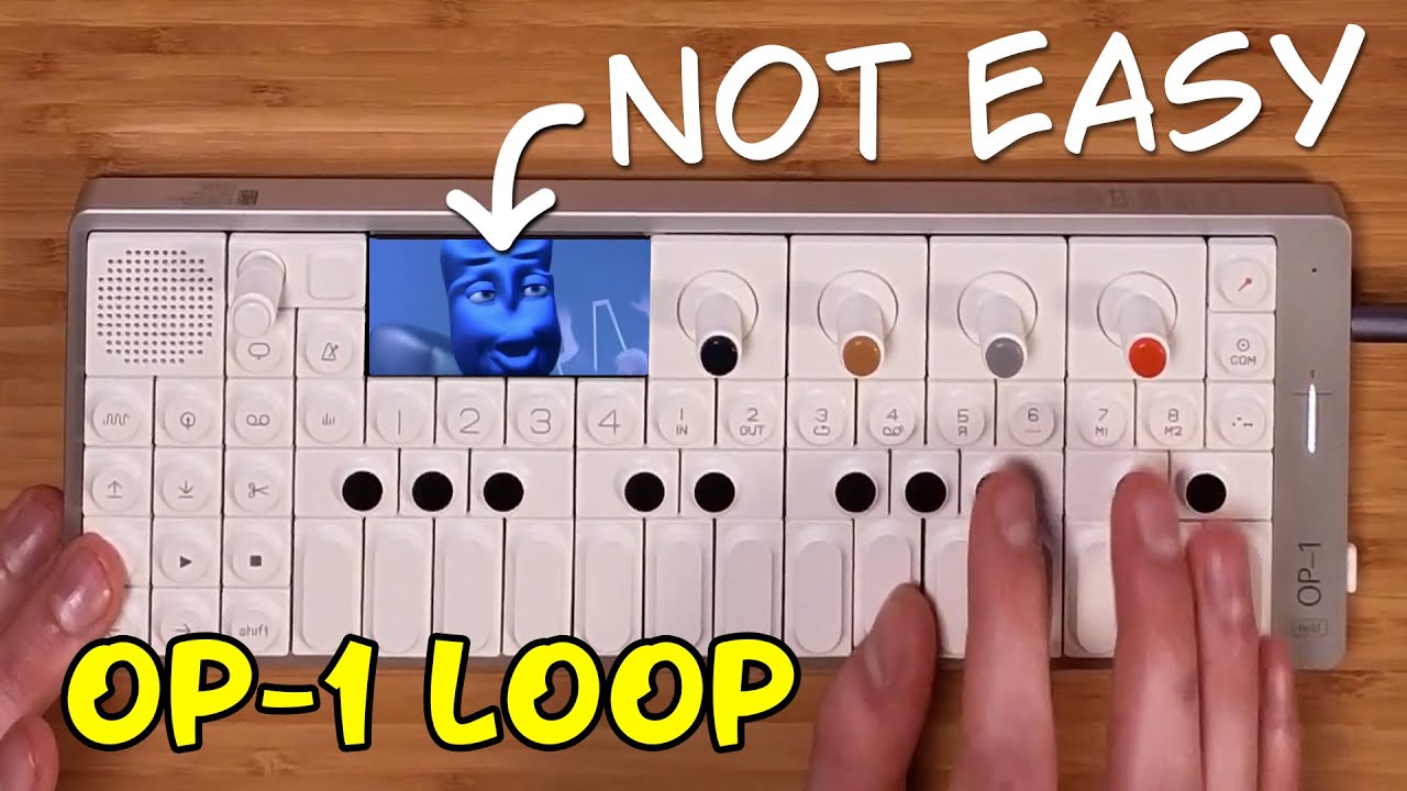 Blue (Da Ba Dee) - Live Loop Cover | OP-1 Field