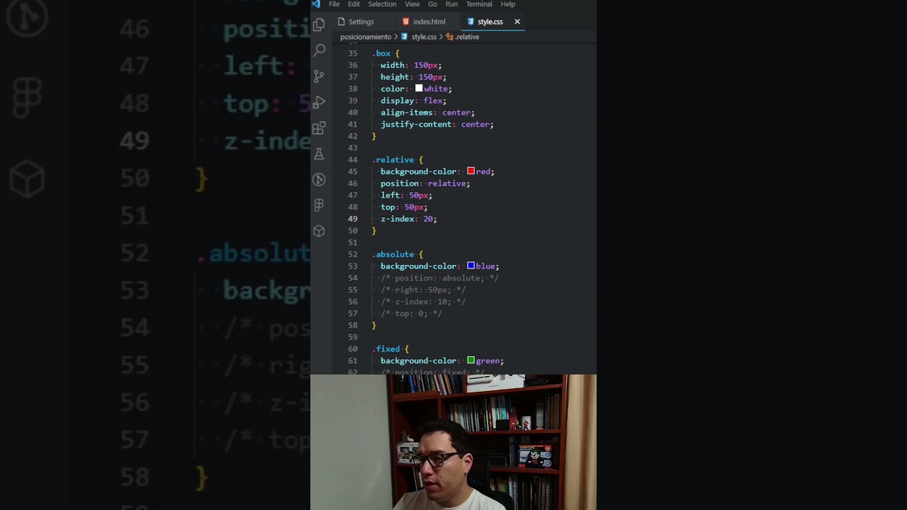 Position en CSS #desarrolloweb #frontend #programacion #css