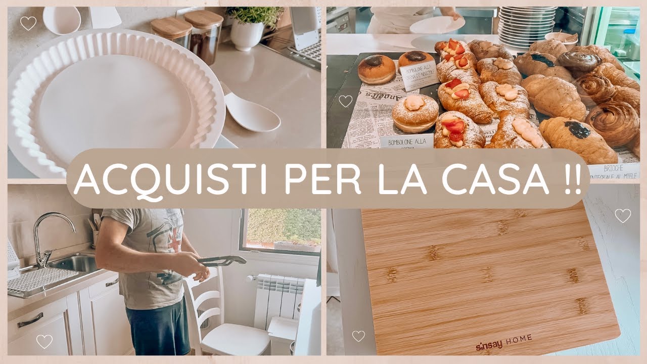 ☀️ 3 ACQUISTI per la casa e cucina SINSAY | Colazione e pranzo a Bologna | Una giornata con noi