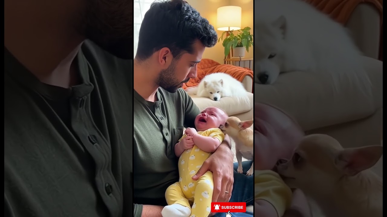 How to stop a crying baby? You should have a Chihuahua 