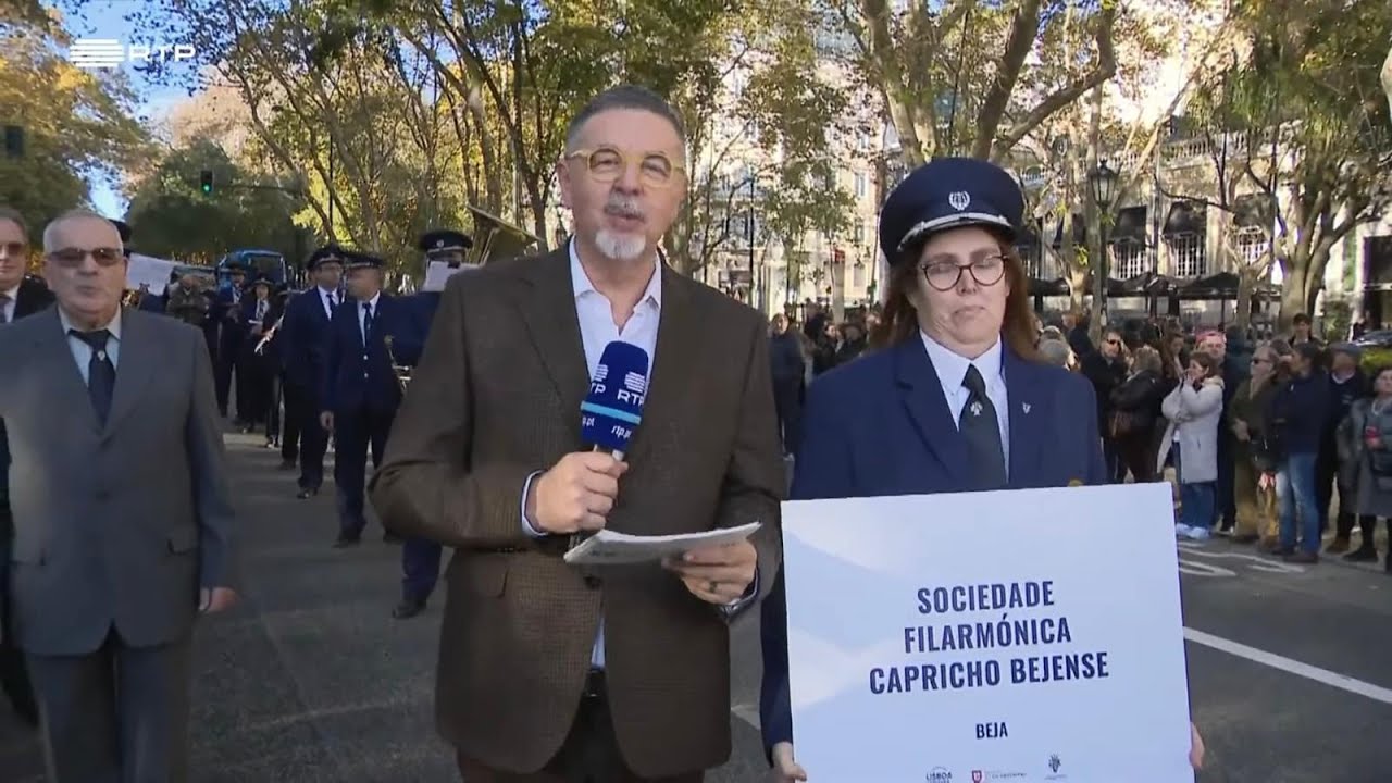 12.º Desfile Nacional de Bandas Filarmónicas 1.º de Dezembro | Transmissão RTP1 (2025)