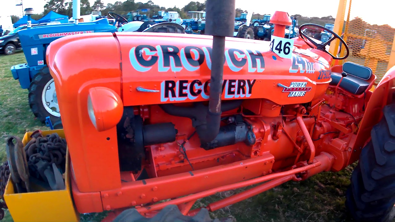 1960 Roadless Fordson Power Major 4x4 3.6 Litre 4-Cyl Diesel Tractor (54 HP)