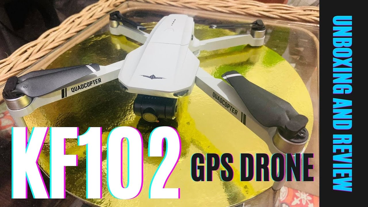 KF102 GPS DRONE UNBOXING AND REVIEW