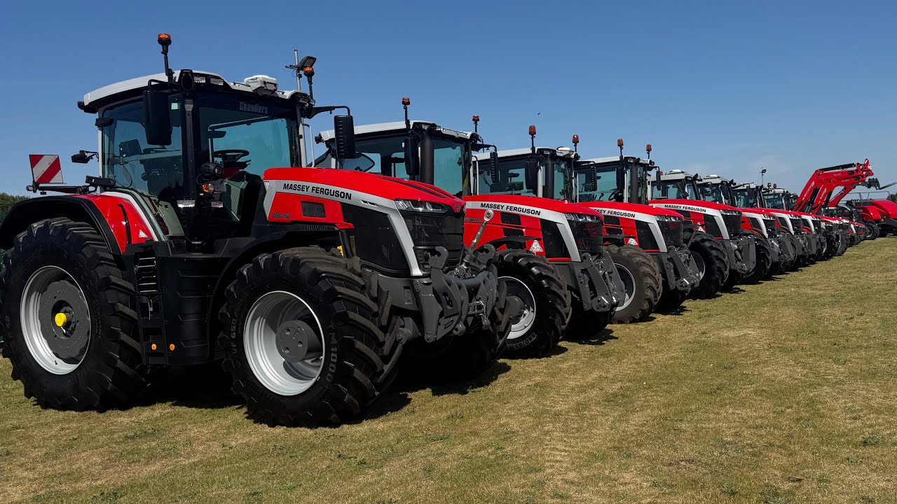 What a line up of Massey&rsquo;s!!