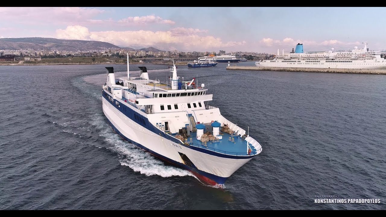 IONIS - Ro-Ro/Passenger Ship  (DRONE VIDEO)  IMO: 7350325