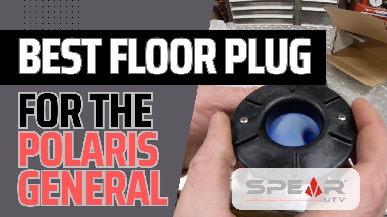 Polaris General Floor Plugs - Review of the PLUG™ - self draining and locked down in place