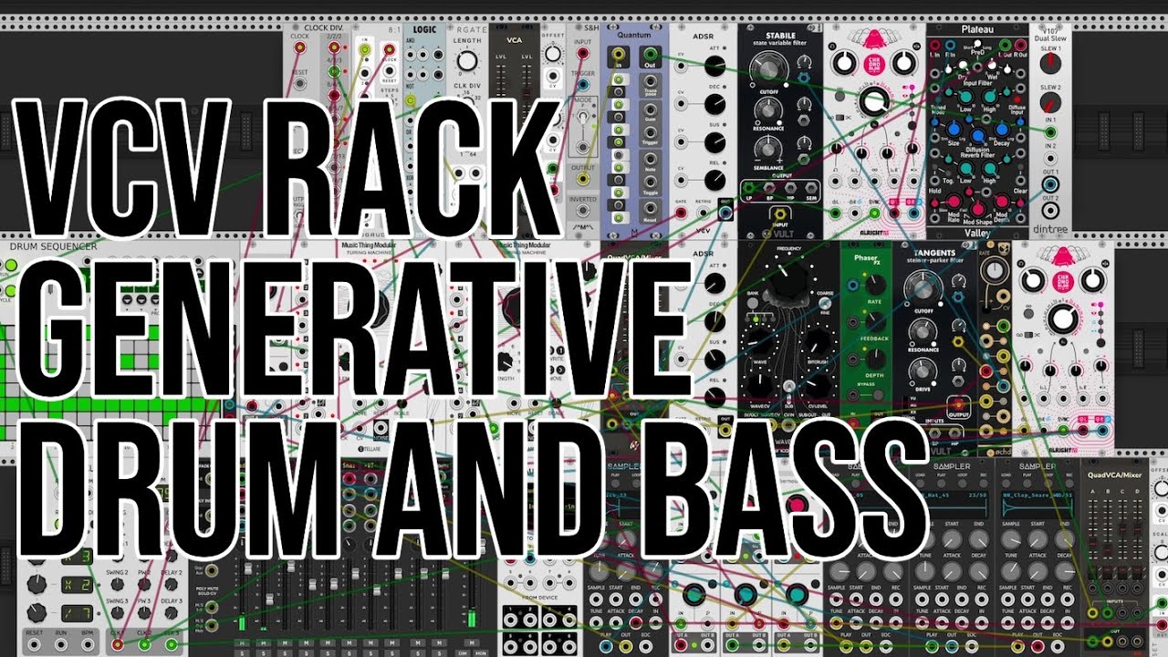 Sentenced - Beast of Burden [VCV Rack Generative Drum & Bass]