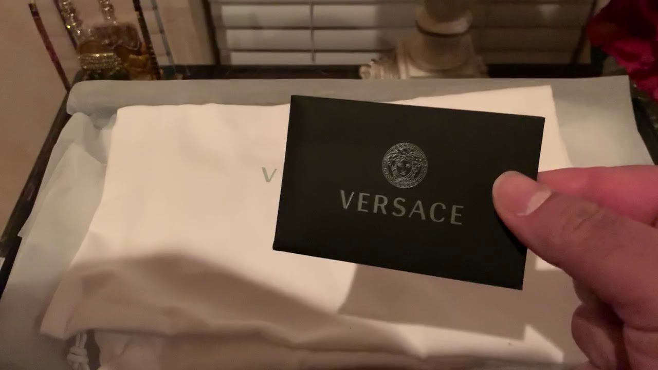 Versace Sandals Unboxing