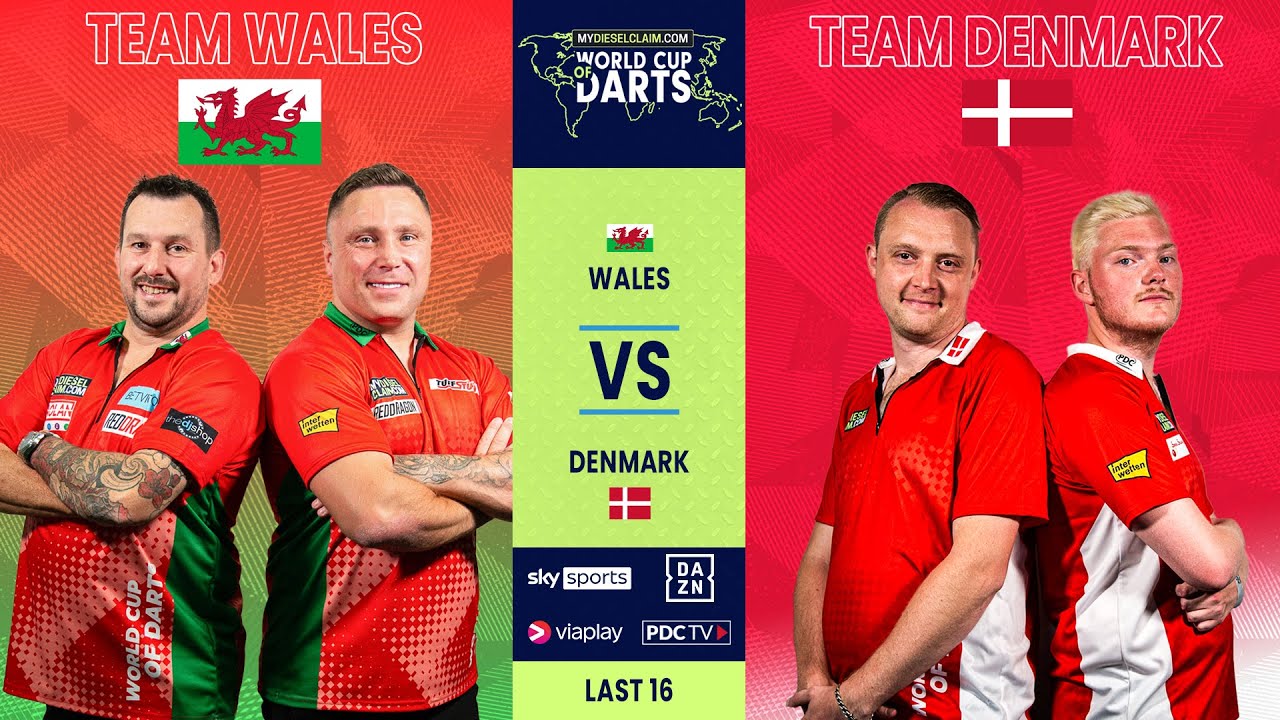 PDC World Cup of Darts 2023 06 17 - Wales vs Denmark - HUN