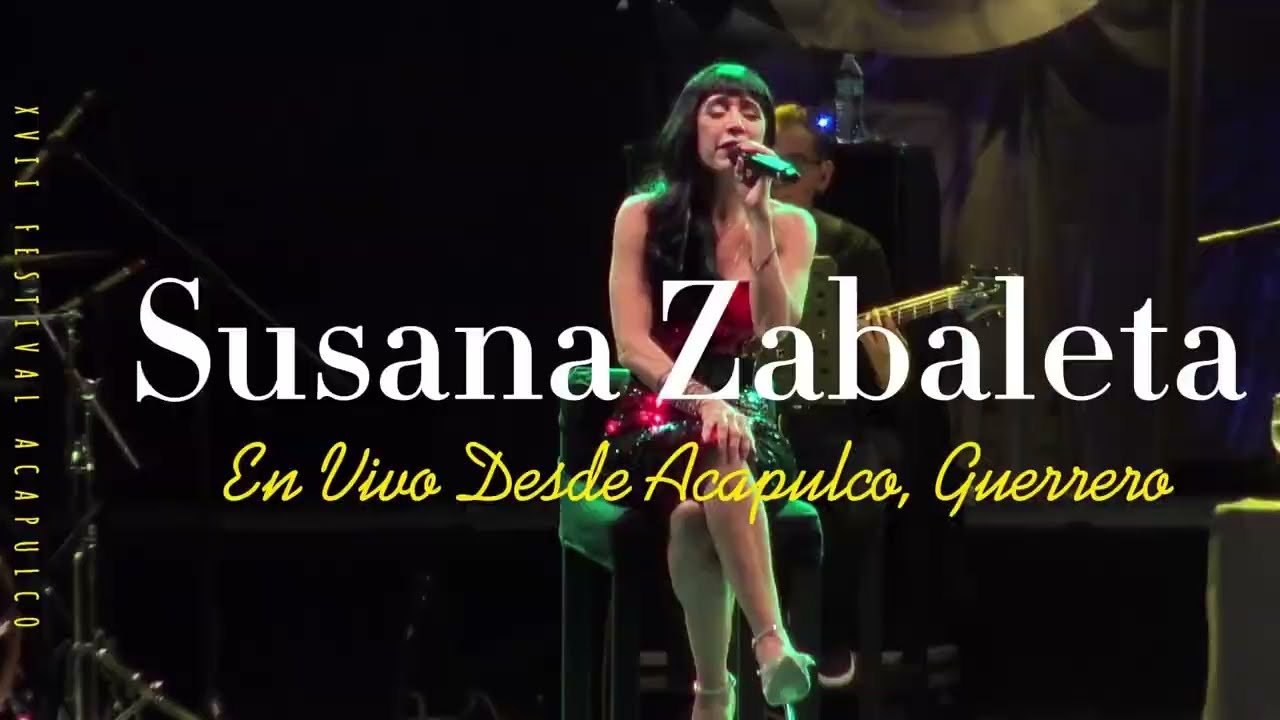 Mi amante amigo - Susana Zabaleta En vivo desde Acapulco