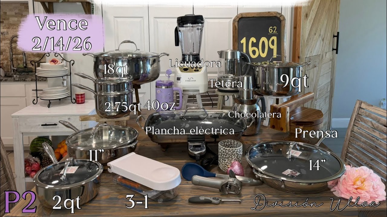Princess House Súper Paquete Periodo 2 Paquete #3 Erika Ulloa 832)613-5860