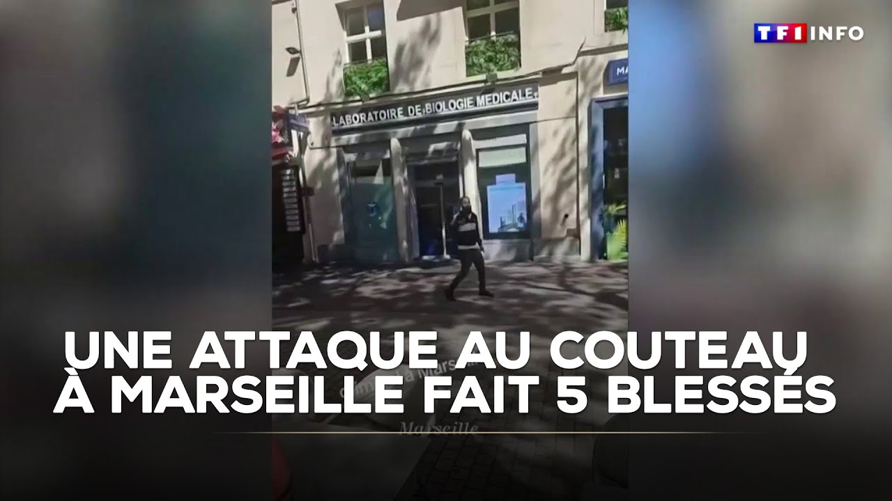 Une attaque au couteau &agrave; Marseille fait 5 bless&eacute;s : ce que l&rsquo;on sait｜TF1 INFO