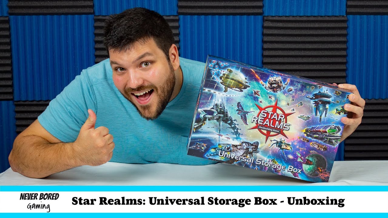 Star Realms: Universal Storage Box - Unboxing (Board Game)
