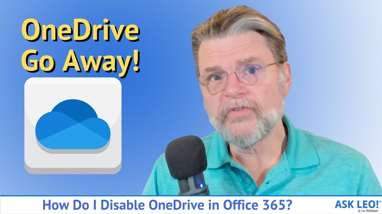 Как отключить OneDrive в Office 365?