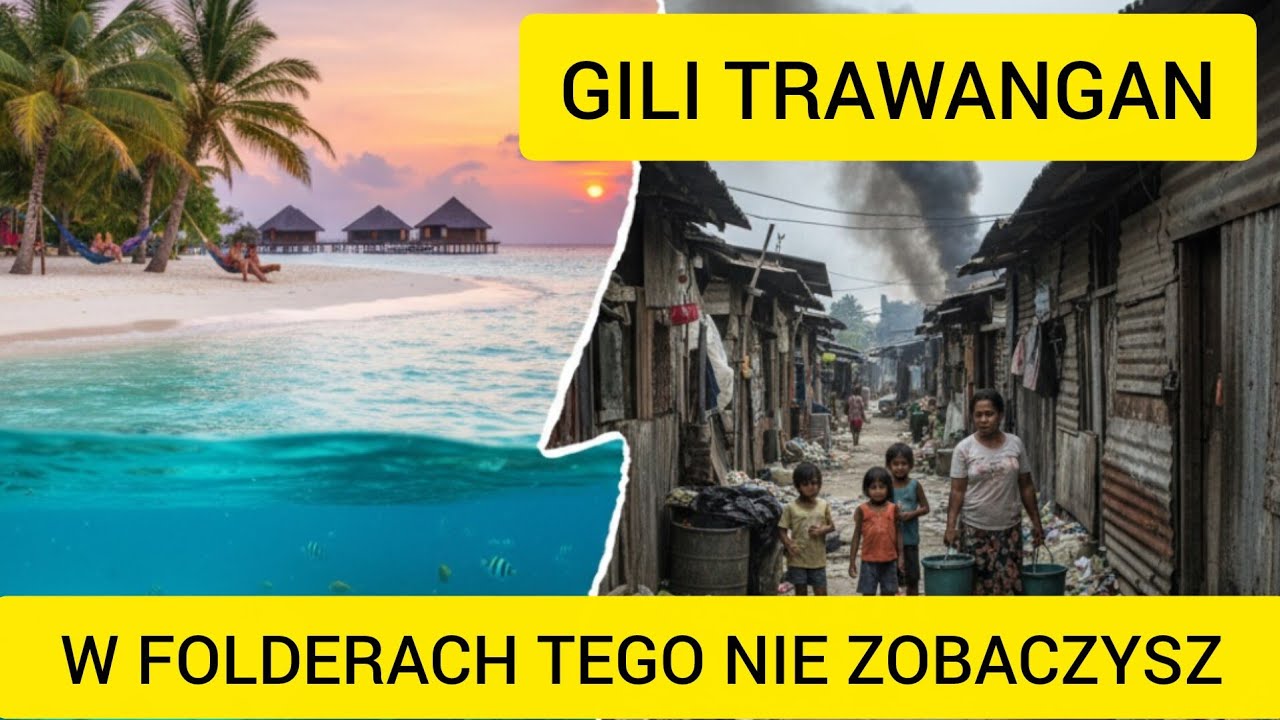 😱 Turyści tego nie widzą! Prawdziwe oblicze Gili Trawangan &ndash; raj tylko na Instagramie?