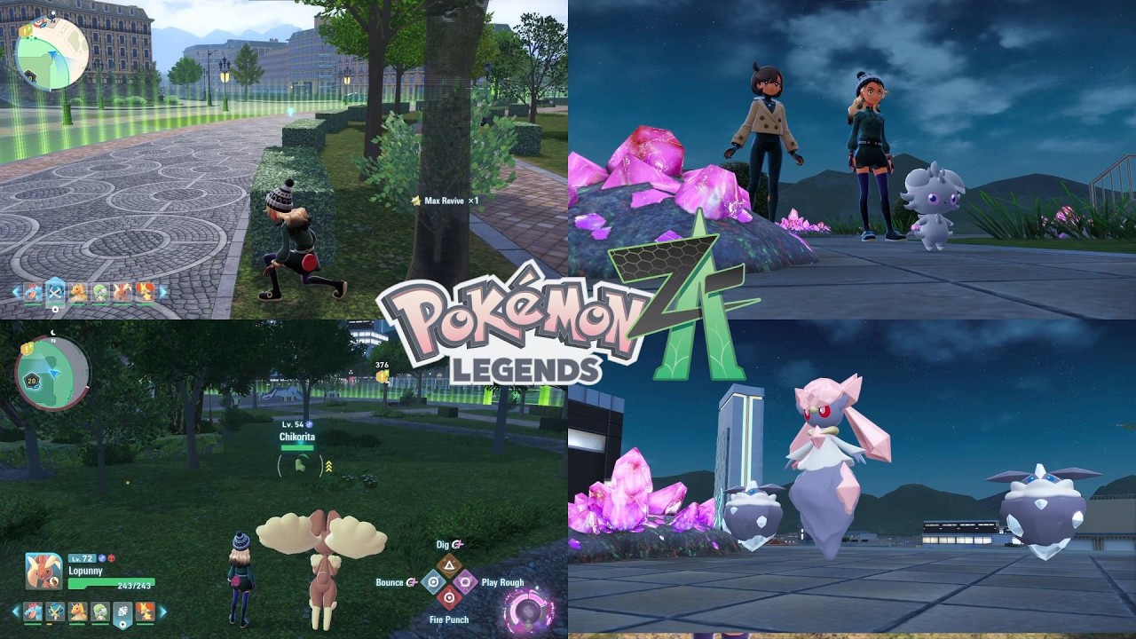 Pokemon Legends ZA - Wild Zone 20 & Diancie EX Mission Part 18