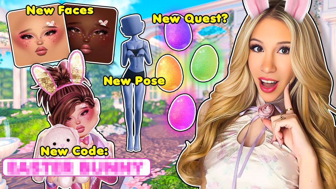 DRESS TO IMPRESS выпустили САМОЕ БОЛЬШОЕ ПАСХАЛЬНОЕ ОБНОВЛЕНИЕ на ROBLOX... *ВСЕ ЛОКАЦИИ ДЛЯ НОВО...