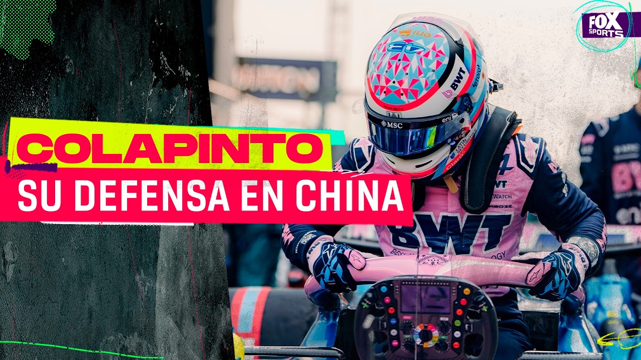 COLAPINTO se DEFENDI&Oacute; y consigui&oacute; UN PUNTO en CHINA | F&Oacute;RMULA 1&reg;️