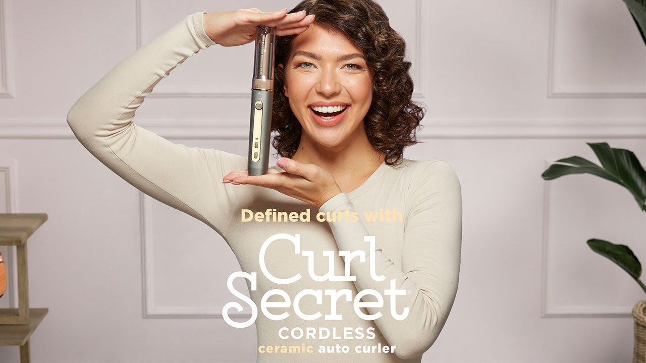 Create defined curls with the VS Sassoon Curl Secret Cordless.