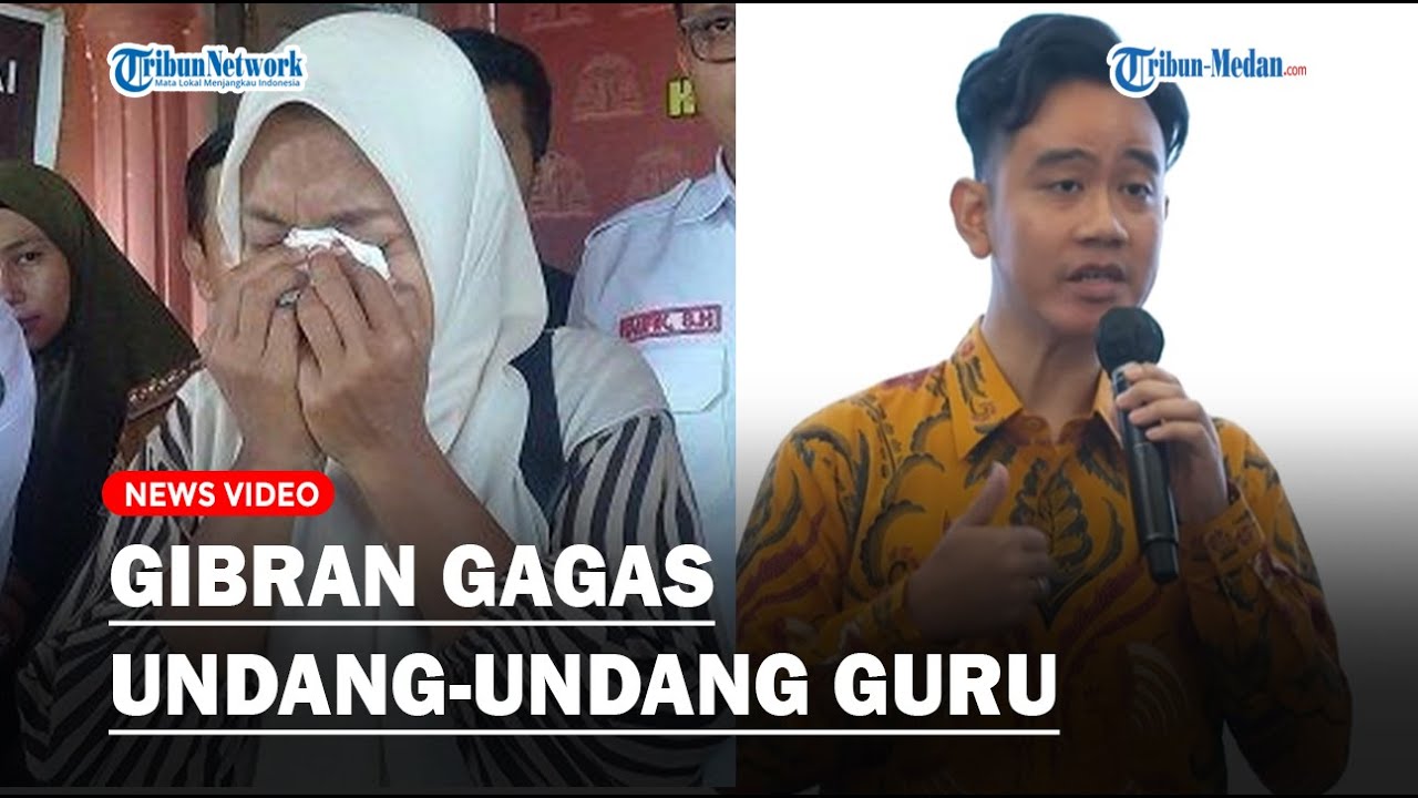 TEGAS❗ Gibran tak Ingin Guru Dikriminalisasi Wali Murid