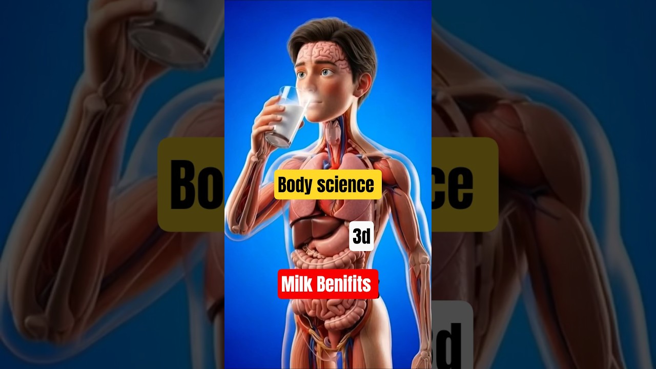 What Really Happens When You Drink Milk? (Inside Your Body)#health