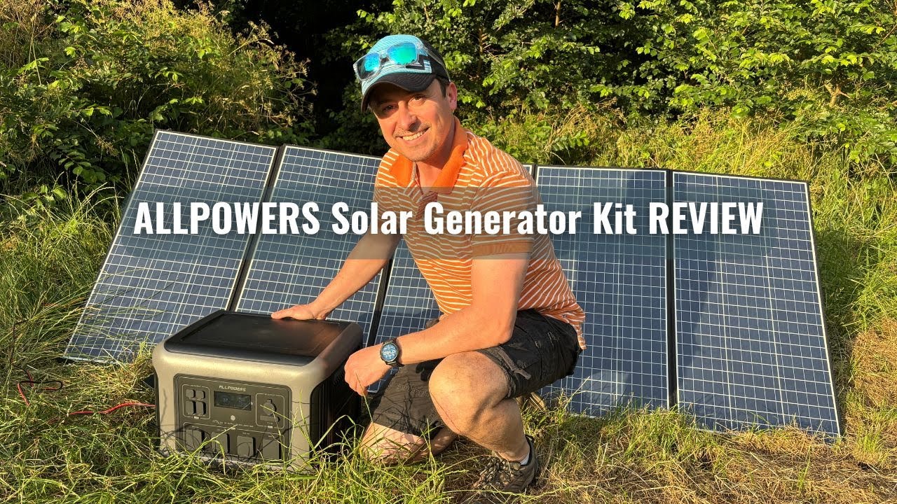 Best Power Bank For Overlanding | First Hand Allpowers Solar Generator Kit Review