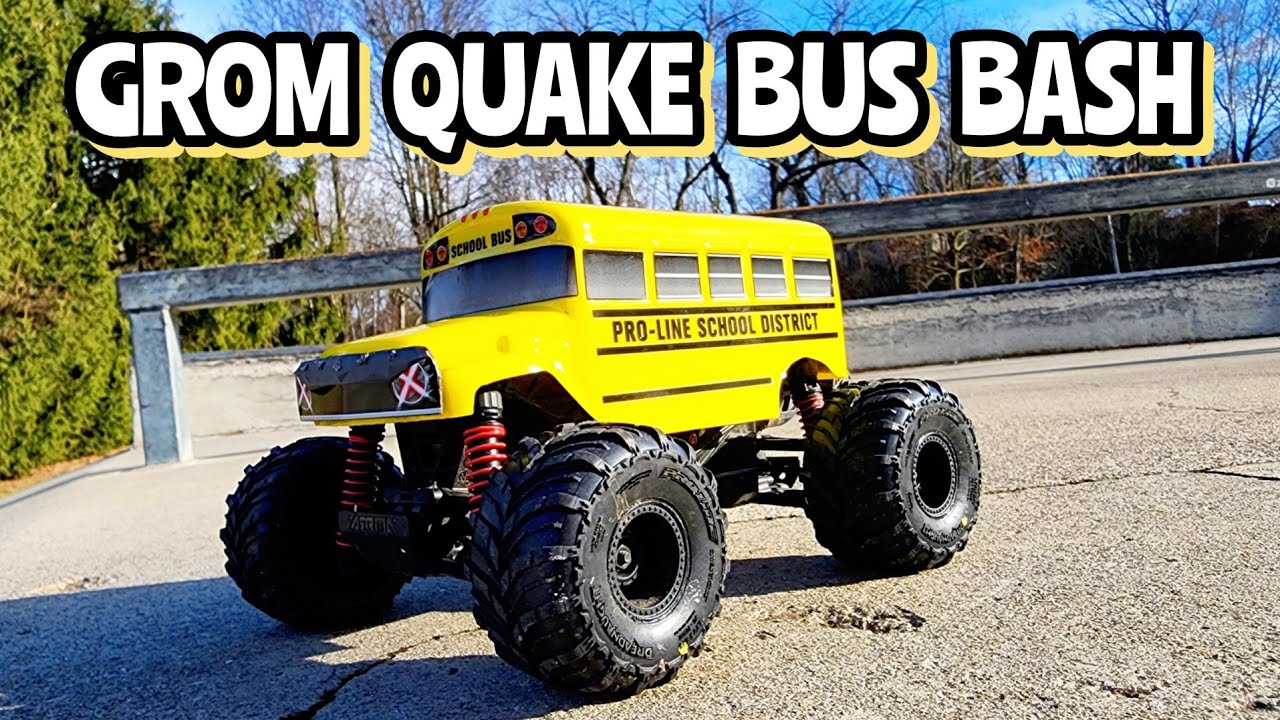 Arrma Grom Quake Proline Bus Body skate park