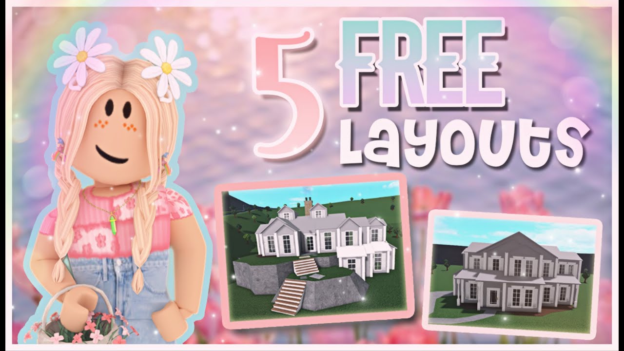 Bloxburg |ೃ⁀➷ 5 FREE Roleplay House Layouts! * ˚ || Free to Use || Step by Step || Daislillia ❀