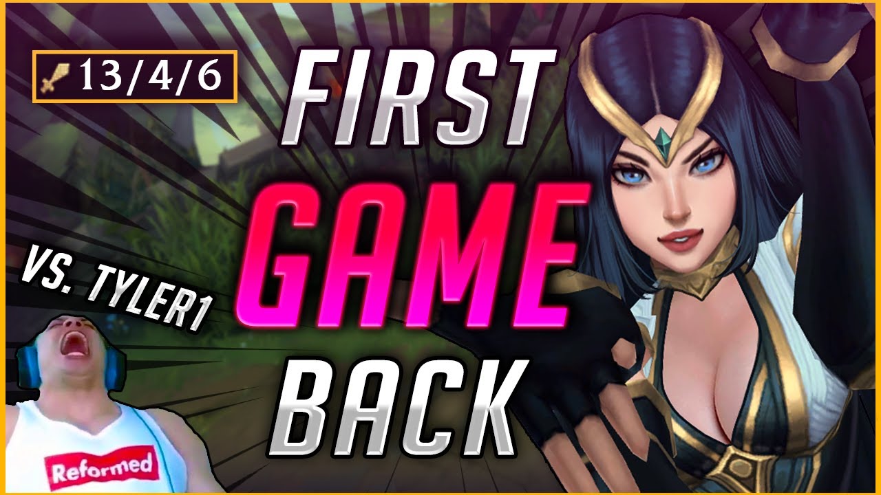 IRELIA IS CRAZY BROKEN NOW?? FIRST GAME BACK VS TYLER1