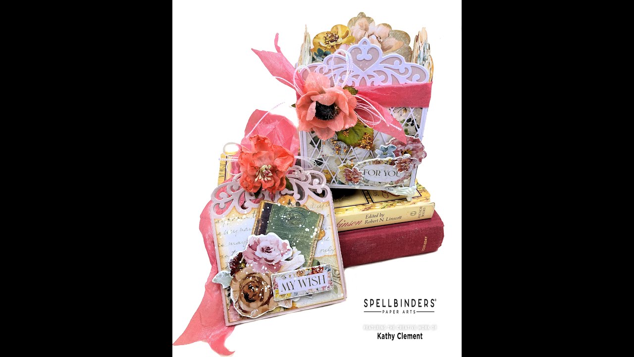 Trifold Tiara Shabby Chic Gift Box Set