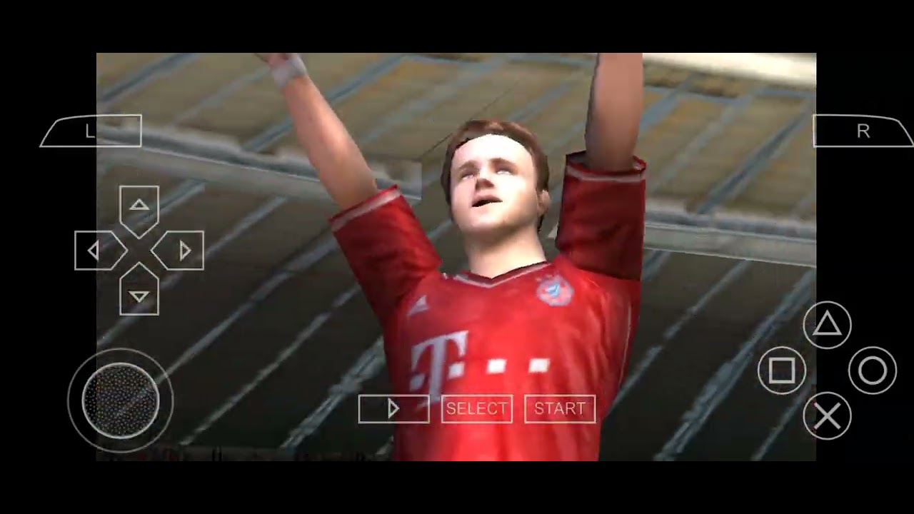 Bayern Munich vs borussia Dortmund (fifa14 ppsspp)