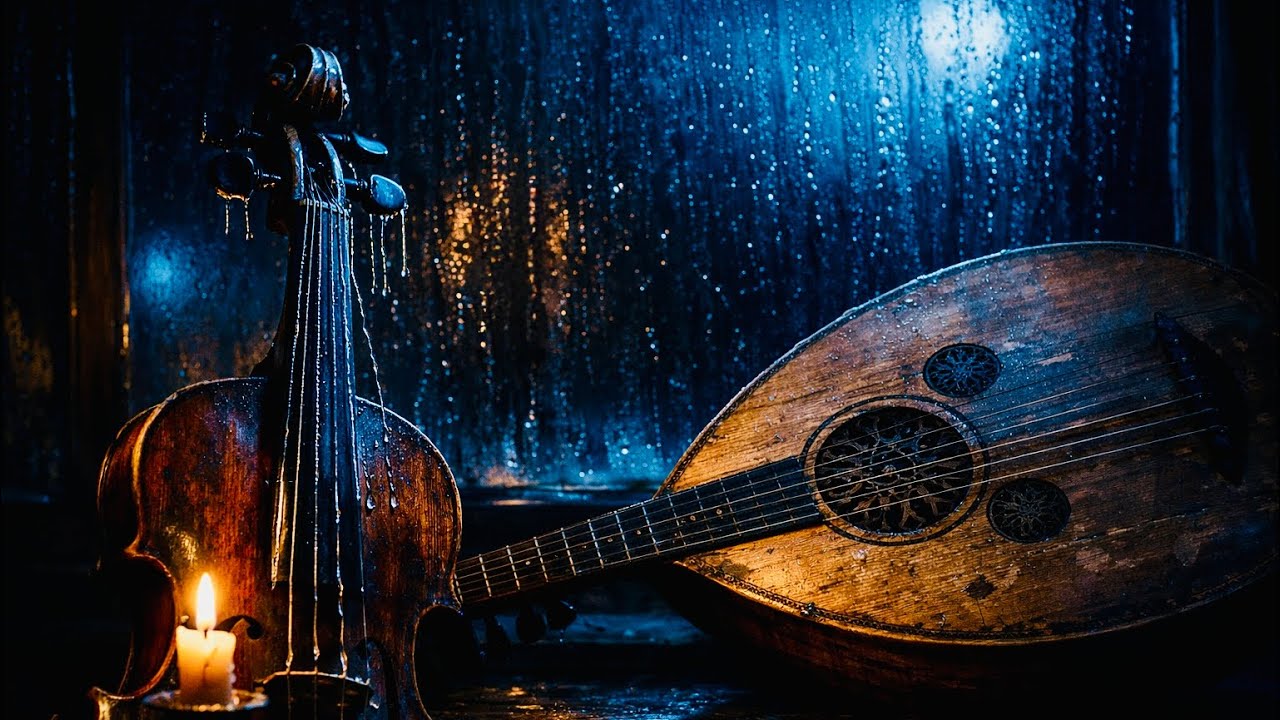 عندما يبكي الكمان🎻💔موسيقى حزينة تقطع القلب (عود وكمان) مقام كرد |Sad Arabic Music Crying Violin&Oud