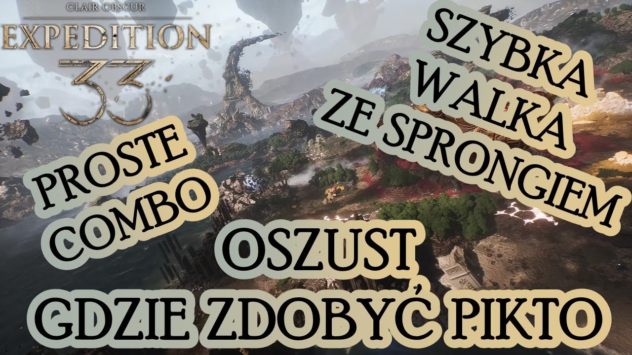 Pikto Oszust i szybka walka ze Sprongiem | Expert gameplay | Clair Obscur: Expedition 33