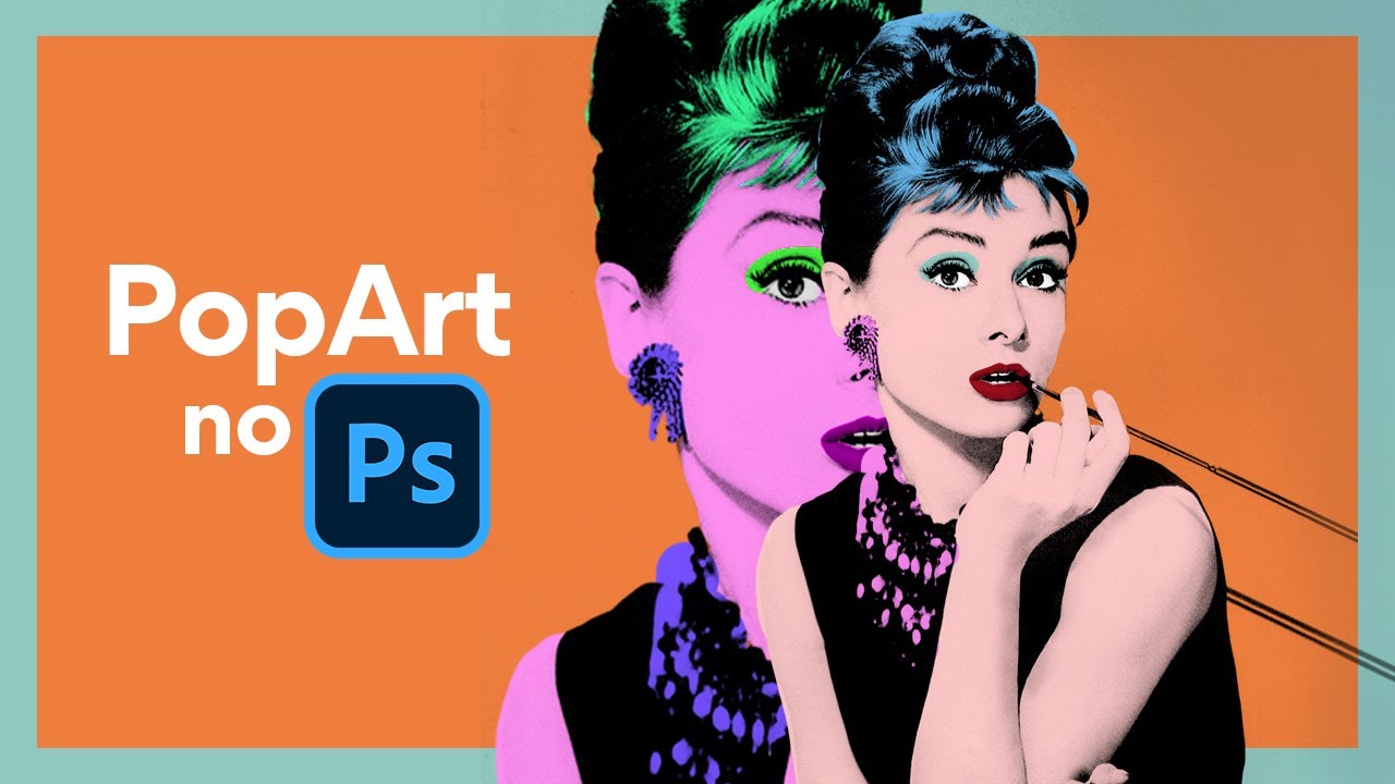 Efeito Pop Art com (Estilo Andy Warhol) no Photoshop