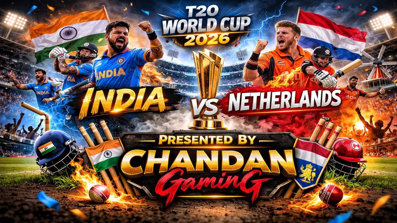IND VS NED 🔥 T20 WC2026🏆 GAME CHANGER 5 V4.2 😈 #gaming #shortsfeed #gamechanger5 #shortslive